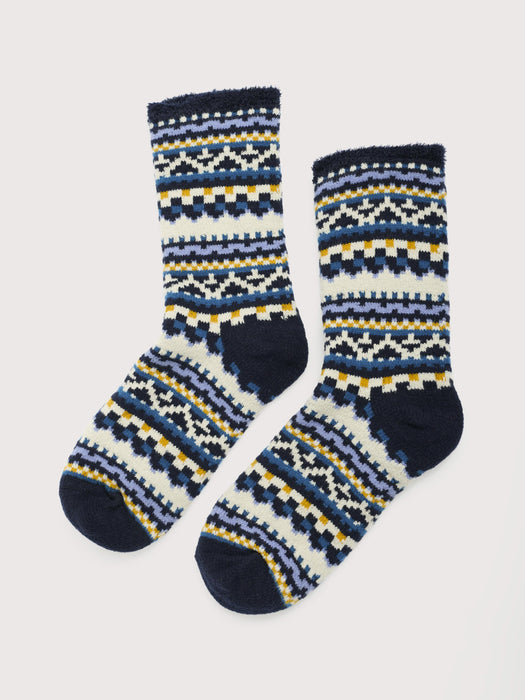 Seasalt Men's Cabin Socks In Sandspire Kingfisher