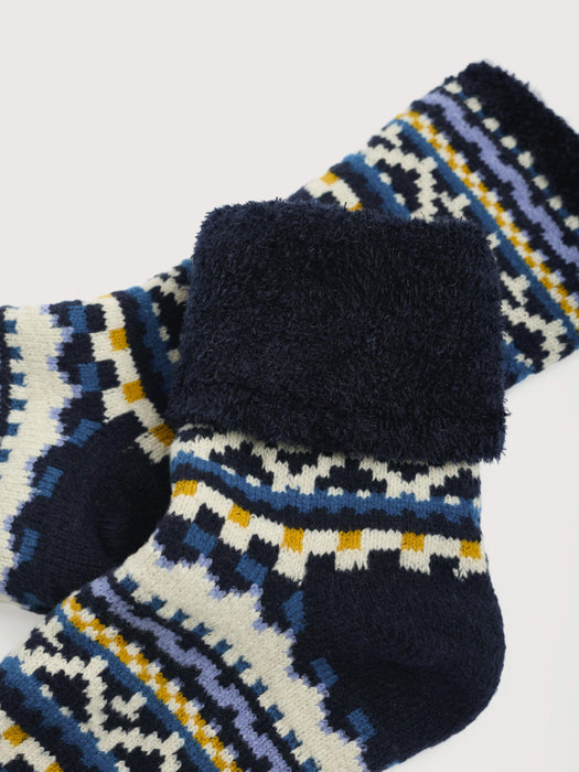 Seasalt Men's Cabin Socks In Sandspire Kingfisher