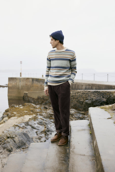 Seasalt Men's Stennack Jumper In Camlan Multi