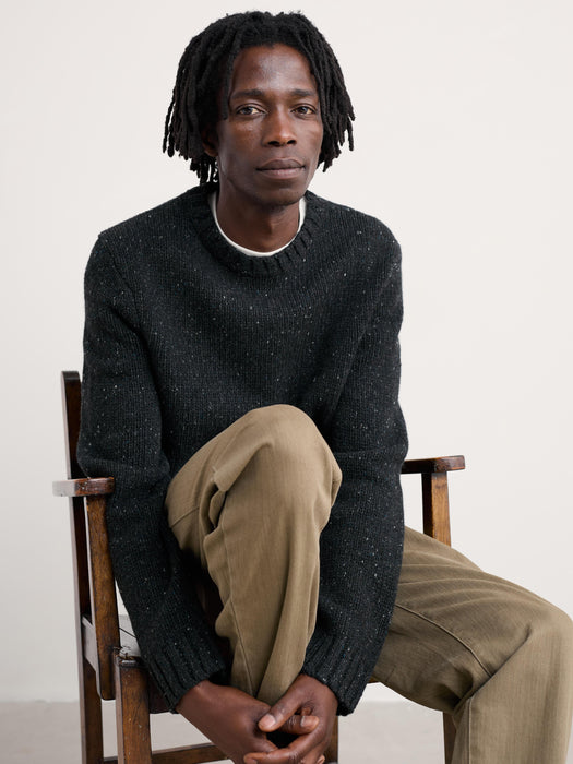 Seasalt Men's Bizen Jumper In Onyx