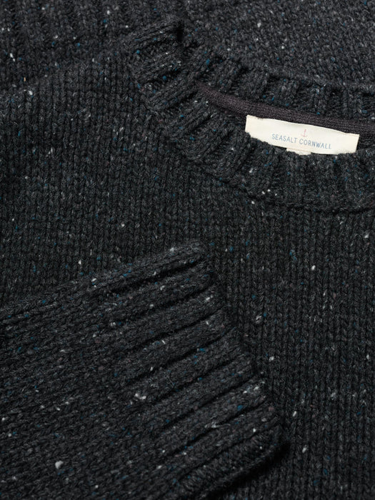 Seasalt Men's Bizen Jumper In Onyx