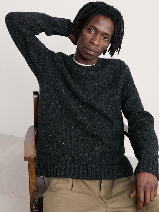 Seasalt Men's Bizen Jumper In Onyx