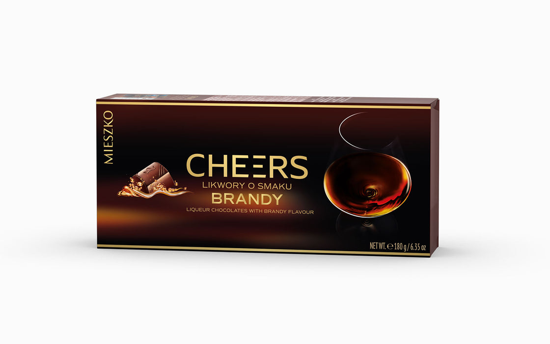 Mieszko Brandy Cheers Liqueur Chocolates 180g