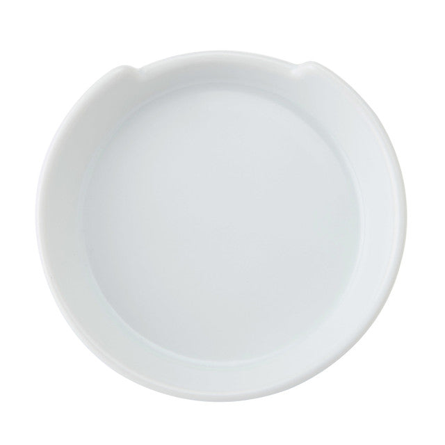 Mikasa Chalk Porcelain Spoon Rest White, 10cm