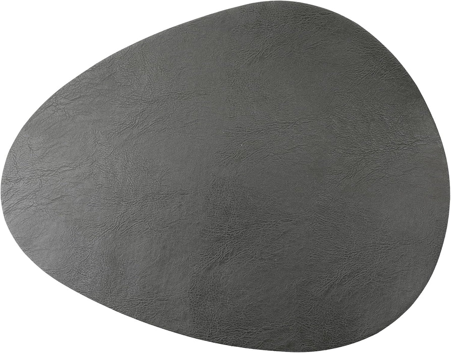 Mikasa Pebble Placemats Slate Grey Set Of 4