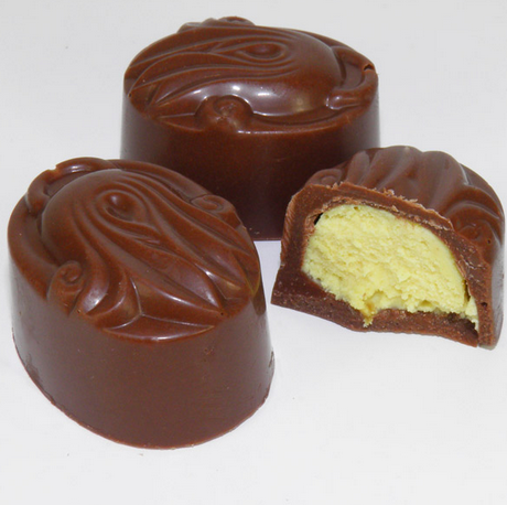 Milk Chocolate Apricot Creams