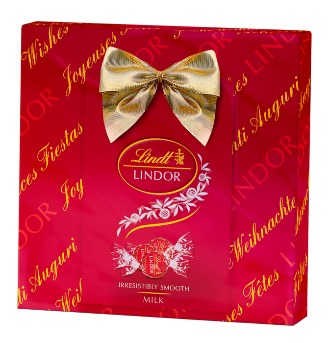 Lindor Milk Chocolate Gift Wrap Box