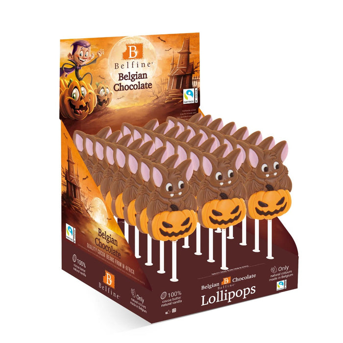 Halloween Spooky Victor Bat Milk Lollipop 30g