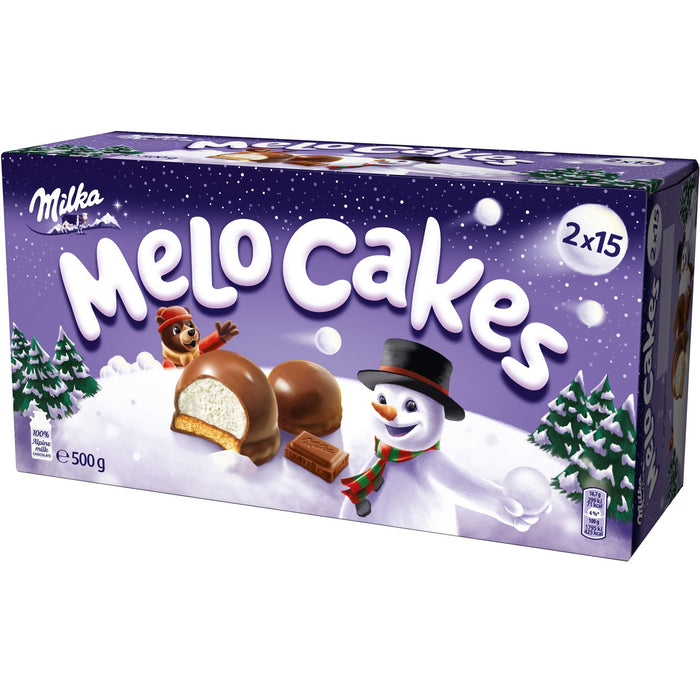 Milka Melo Cakes In Milk Chocolate