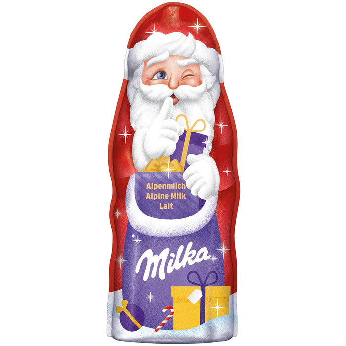 Milka Milk Chocolate Santa Claus