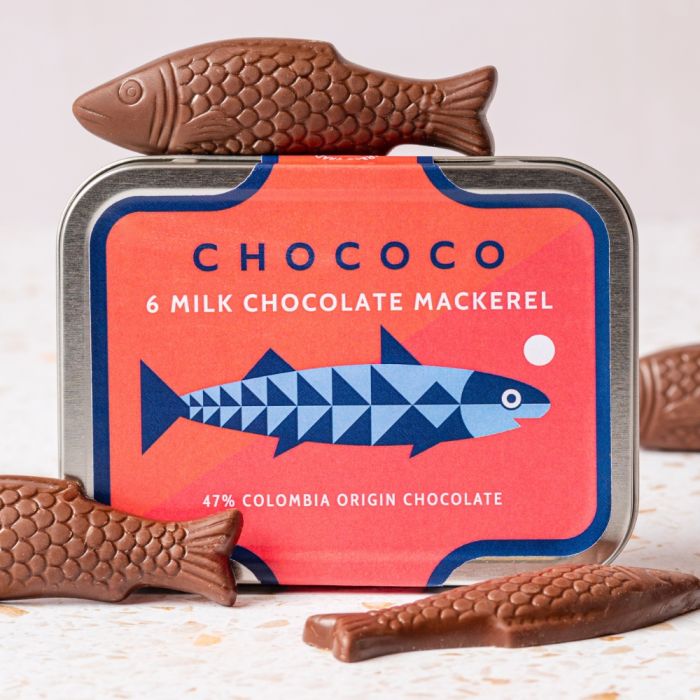 Chococo Milk Chocolate Mackerel in a Tin