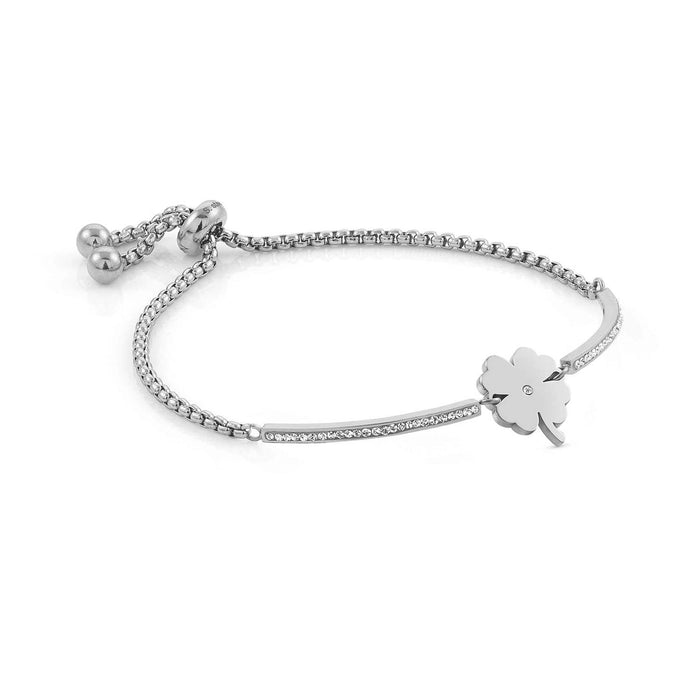 Nomination Milleluci Four Leaf Clover Silver Bracelet