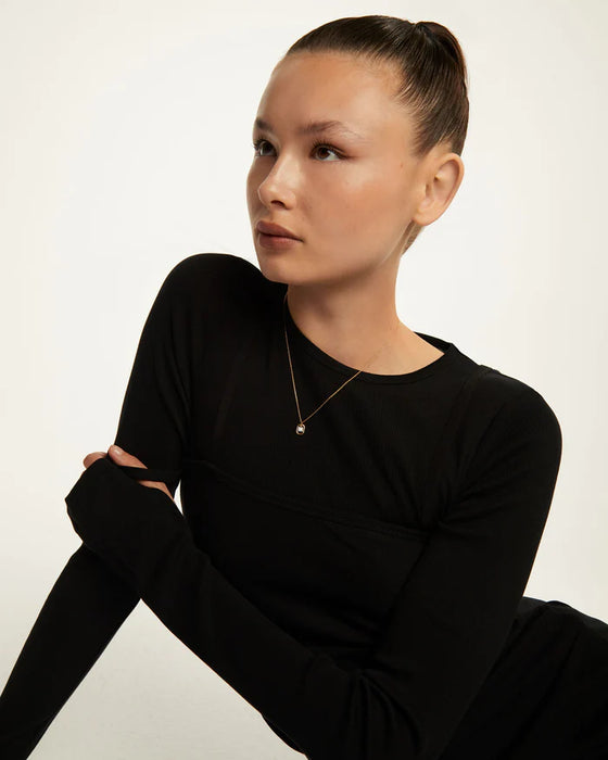 PDPAOLA Mini Letter M Necklace Gold