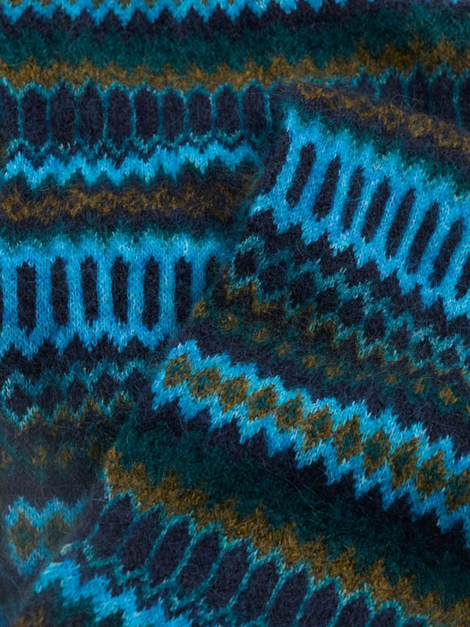 Seasalt Women's Minimalist Scarf In Modernist Cyan Multi