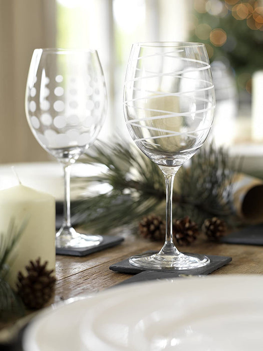 Mikasa Cheers Set Of 4 Red Wine Glasses