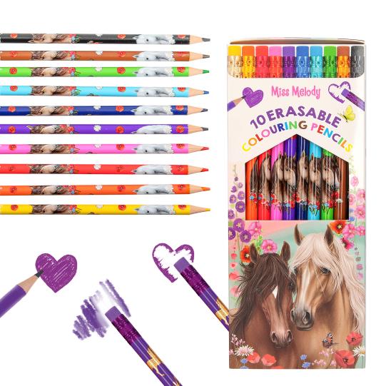 Miss Melody Erasable Coloured Pencils