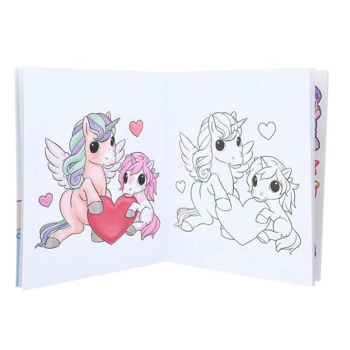 Ylvi Create Your Unicorn Colouring Book