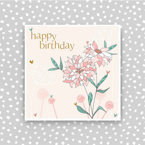 Molly Mae 'Happy Birthday Flowers' Birthday Card