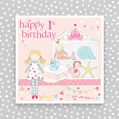 Molly Mae 'Happy 1st Birthday' Girls Card