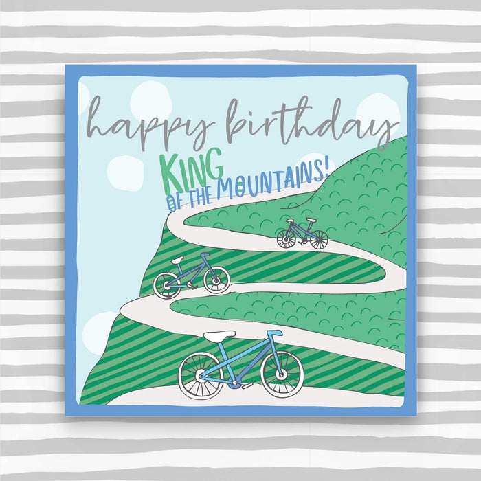 Molly Mae 'Happy Birthday Cycling' Birthday Card