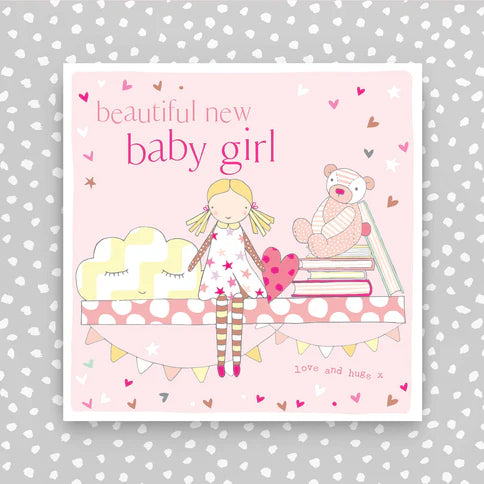 Molly Mae 'Beautiful New Baby Girl' Card