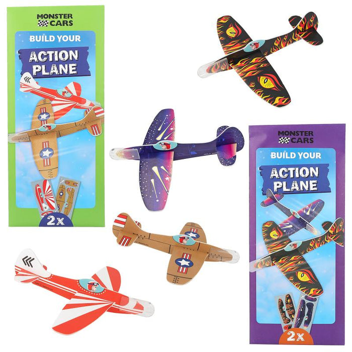 Monster Cars Build Your Action Plane