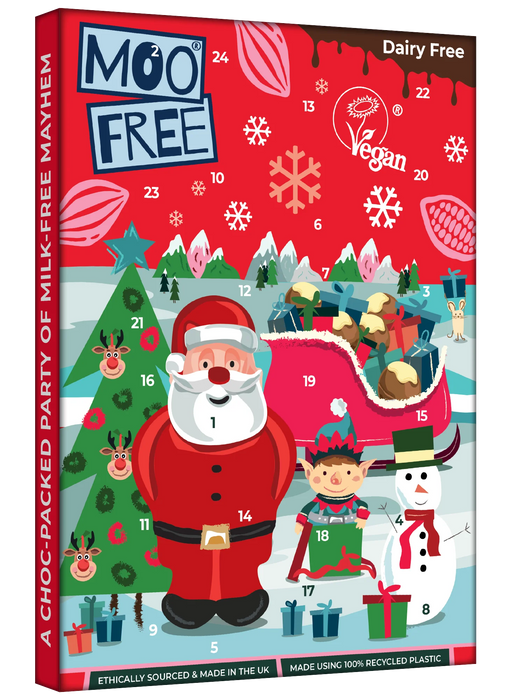 Moo Free Milk Chocolate Advent Calendar