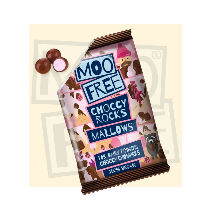 Moo Free Dairy Free & Vegan Mallows Choccy Rocks