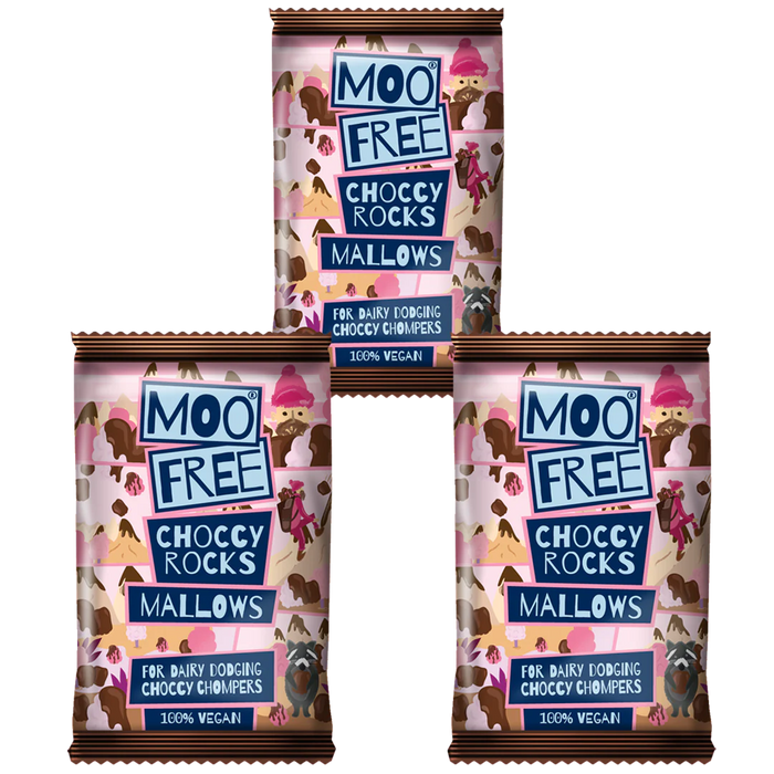 Moo Free Dairy Free & Vegan Mallows Choccy Rocks
