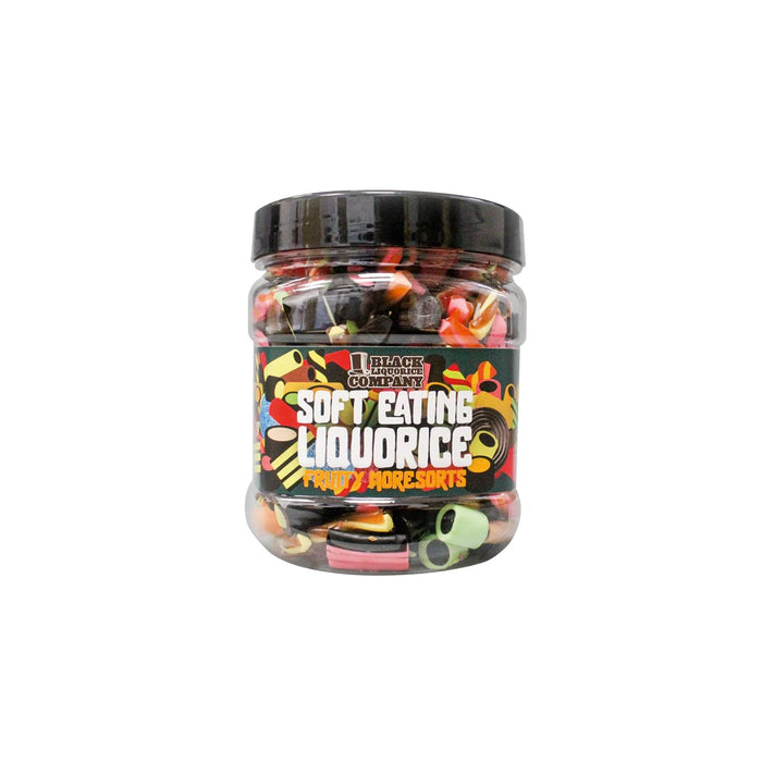 Black Liquorice Co. Mega Fruity Moresorts Liquorice Jar