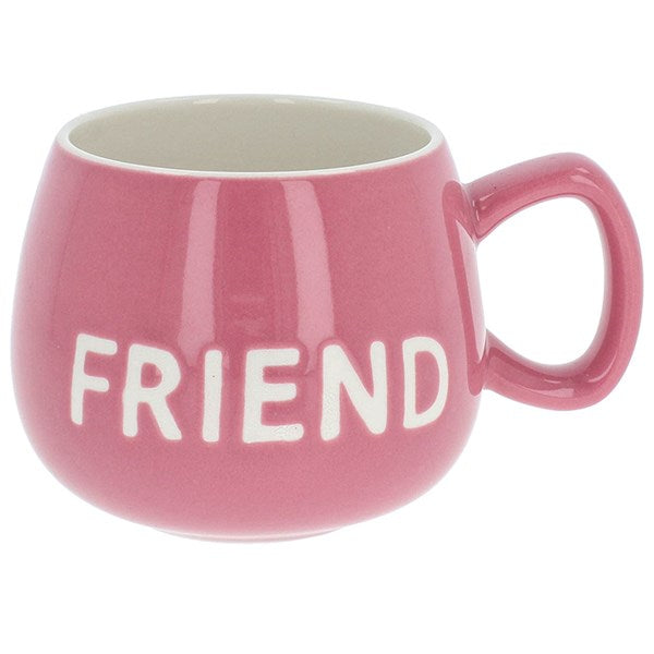 Ceramic Etched Mug Friend