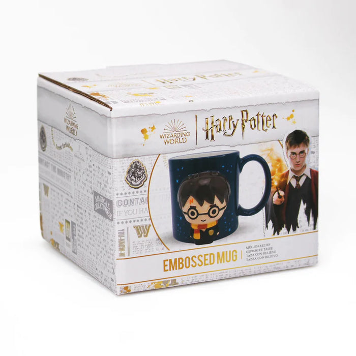Harry Potter Embossed Kawaii Mug