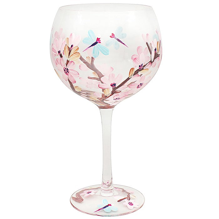 Bright Gin Glass Blossom