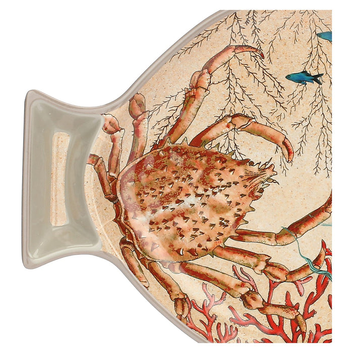 Sea Life Set 2 Fish Plates 33 X 23cm