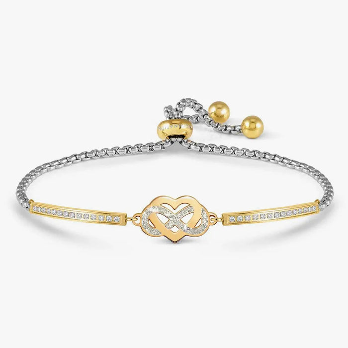 Nomination Milleluci Beloved Infinity Heart Gold Bracelet
