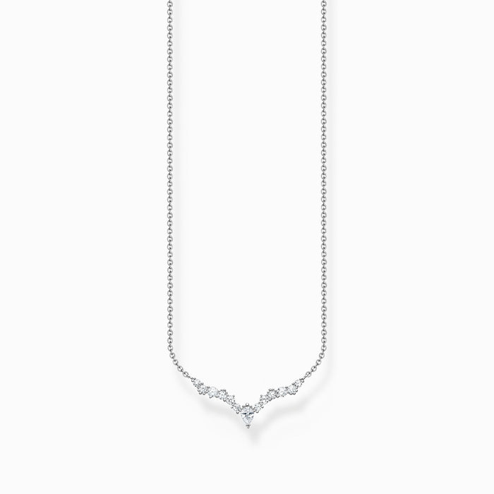 Thomas Sabo Silver Ice Crystals Necklace