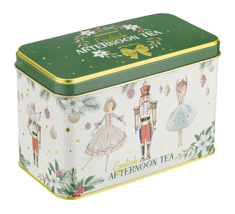 New English Nutcracker Afternoon Tea Tin 80g