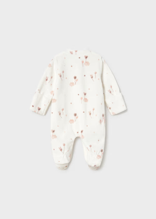 Mayoral Boys Cord Romper In Natural
