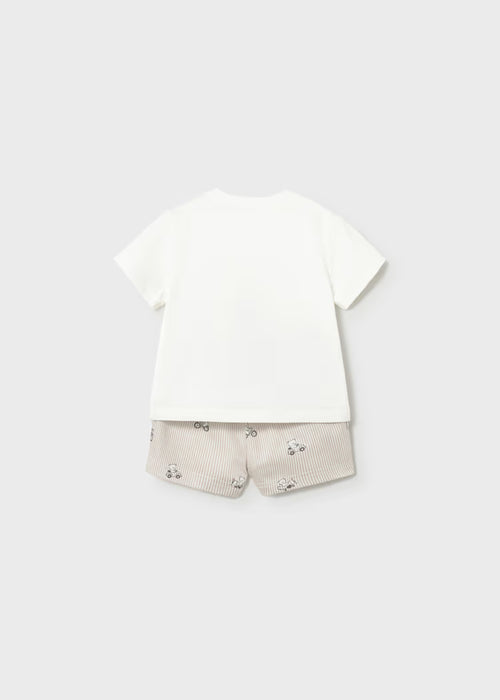 Mayoral Layette Boys Col Mole Short & T-Shirt Set