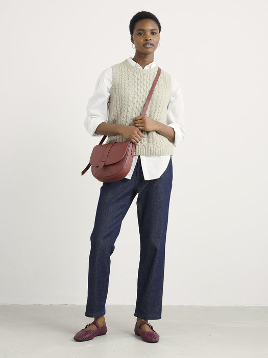 Seasalt Women's Newlyn Vest In Aran