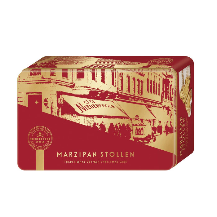 Niederegger Marzipan Stollen In Gift Tin