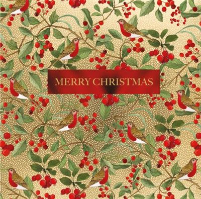 Nigel Quiney 'Berries & Robins' Christmas Card Boxed Set Of 10