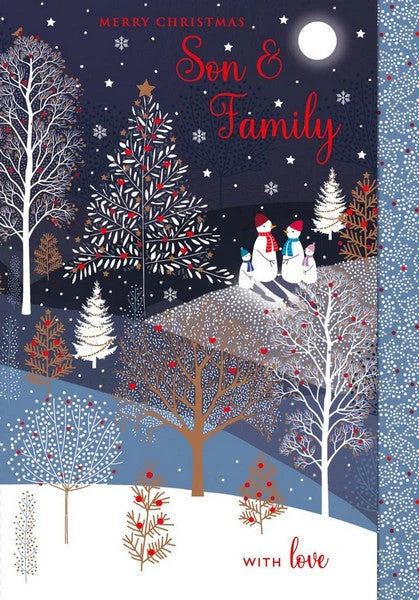 Nigel Quiney 'Son & Family' Christmas Card