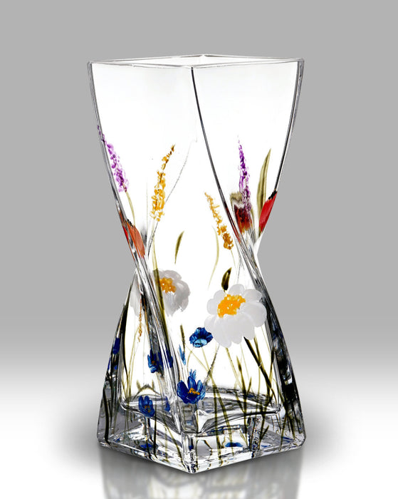 Nobile Glassware Meadow Twist Vase