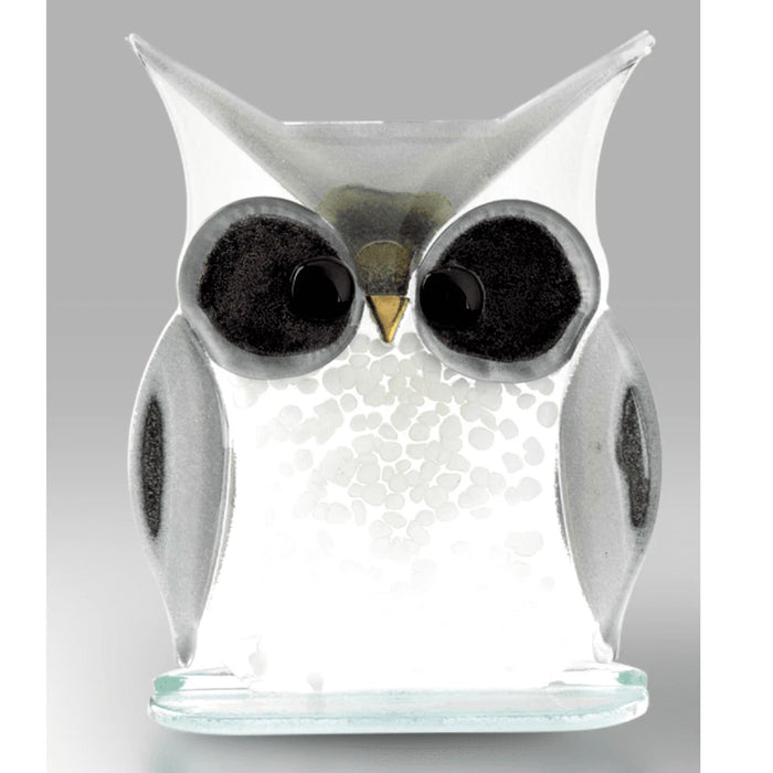 Nobile Glassware Small White Owl