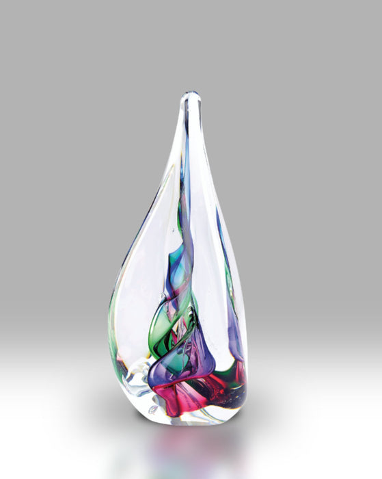 Nobile Glassware Crystal Drop Original Trio Paperweight