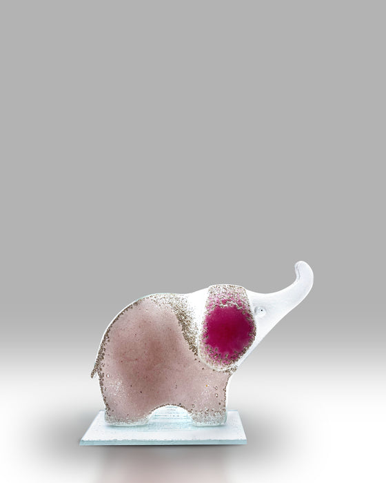 Nobile Glassware Small Pink Elephant