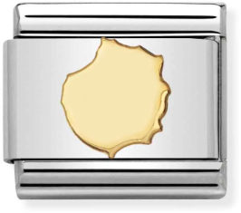 Nomination Classic Gold Relief Travel Gran Canaria Island Charm