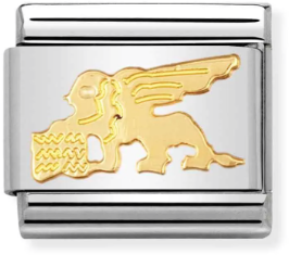 Nomination Classic Gold Relief Travel Venice Lion Charm