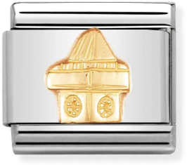 Nomination Classic Gold Relief Travel Grazer Uhrturm Charm